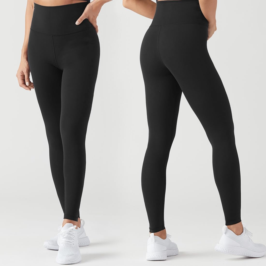 Creamlush High Waisted Leggings for Women Full Length & Capri